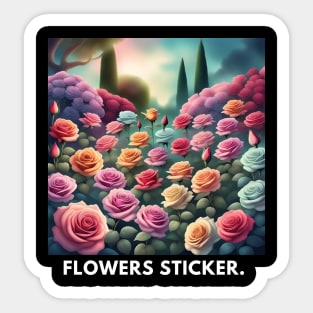 Flowers Lover Sticker
